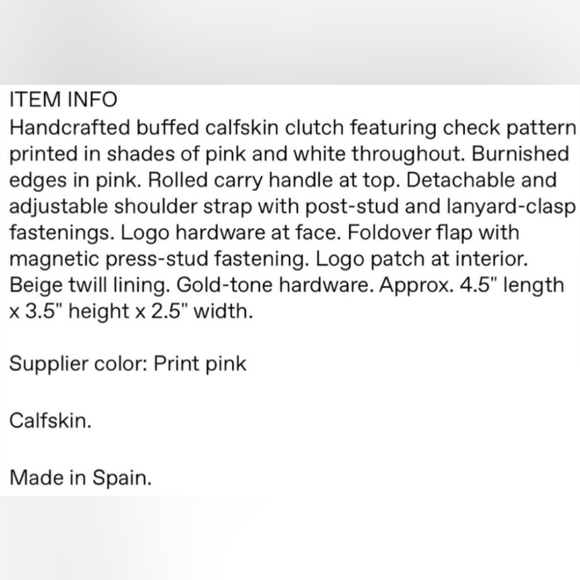 Jacquemus Le Chiquito Mini Bag 'Print Pink Checked' - Picture 13 of 13